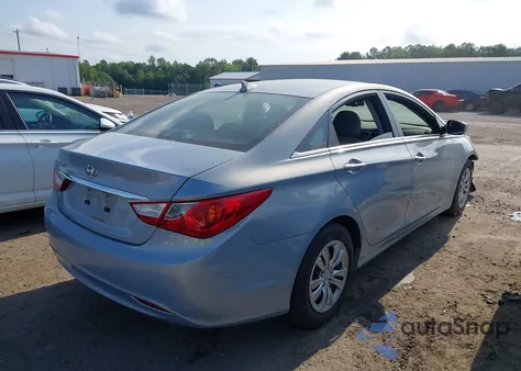 2012 Hyundai Sonata Gls из США, поврежденный, VIN 5NPEB4AC9CH339511